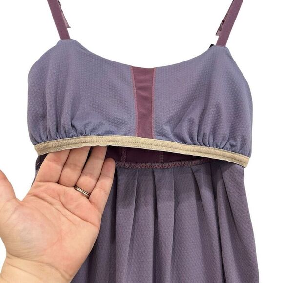 Lululemon Priti Workout Tank Top – Purple, Size 4 | Built-In Bra Great Condition - Picture 8 of 13
